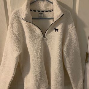 PINK Victoria secret Sherpa sweatshirt